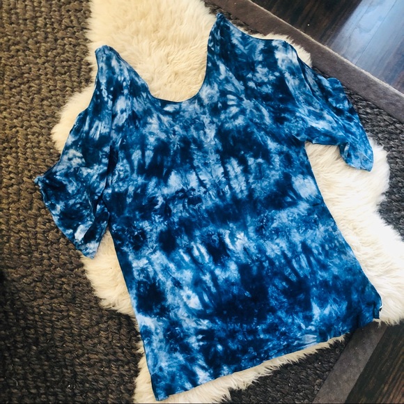 One Teaspoon Tie-Dyed Tunic Dress - Picture 4 of 7